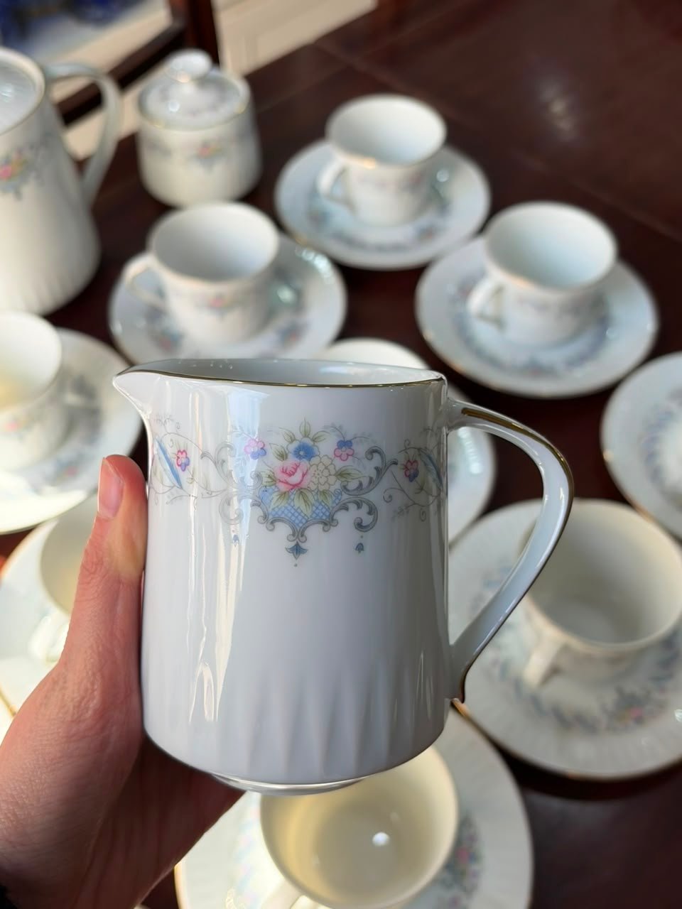 Juego de té porcelana tsuji para 12 personas - Imagen 5