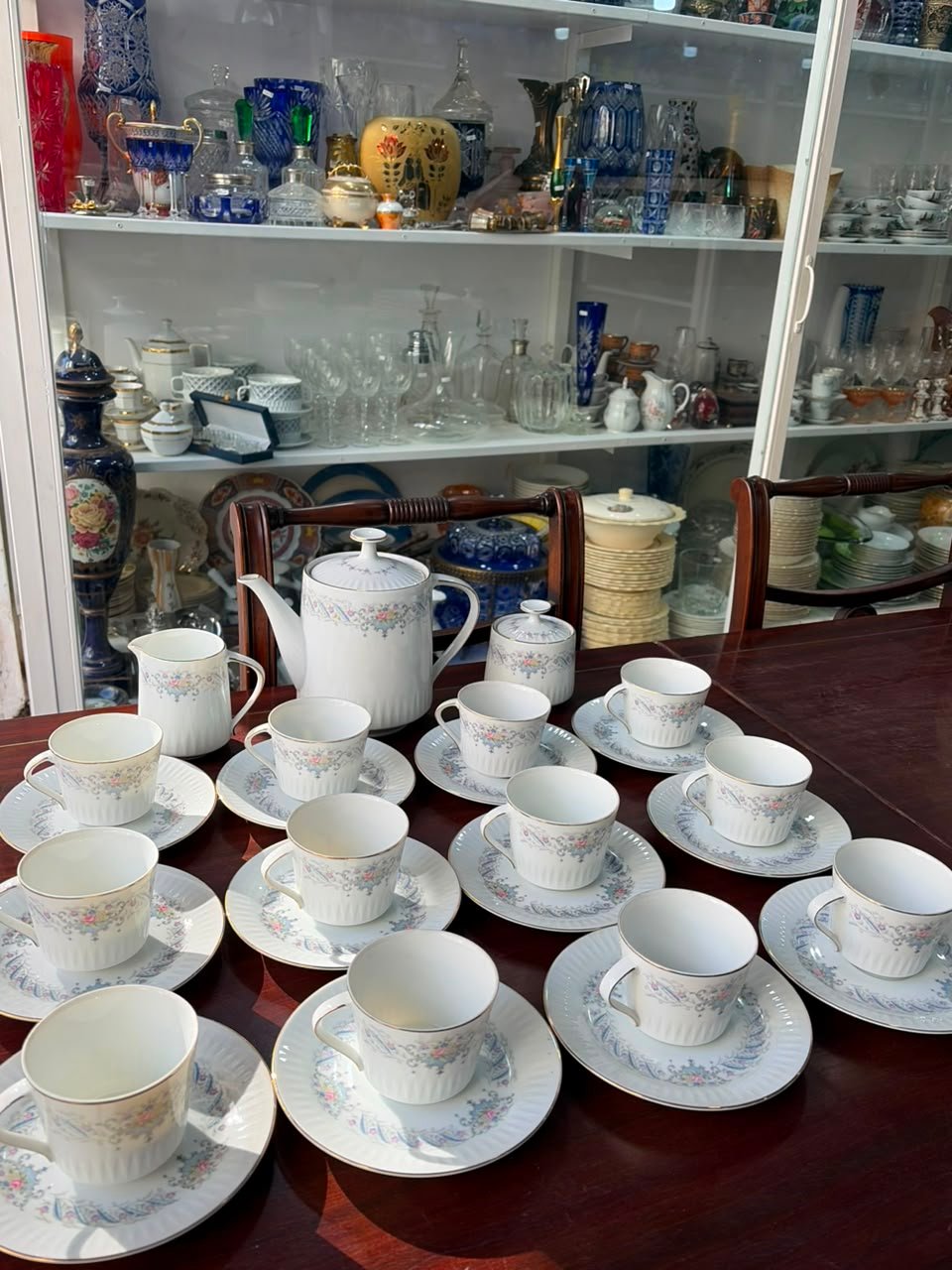 Juego de té porcelana tsuji para 12 personas - Imagen 4
