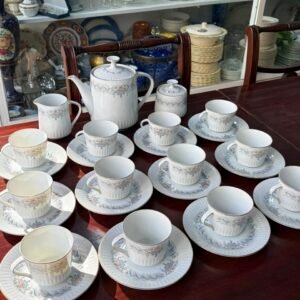 Juego de té porcelana tsuji para 12 personas