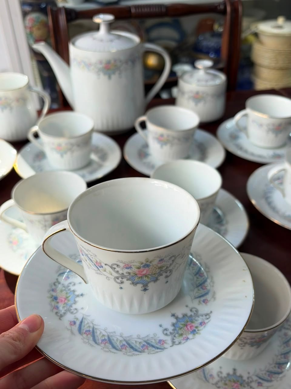 Juego de té porcelana tsuji para 12 personas - Imagen 7