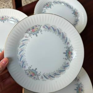 Juego de 12 platos de postre porcelana tsuji