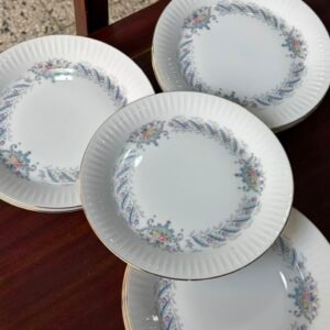 Juego de 12 platos de postre porcelana tsuji