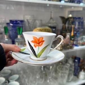 Dúo de té porcelana NORITAKE