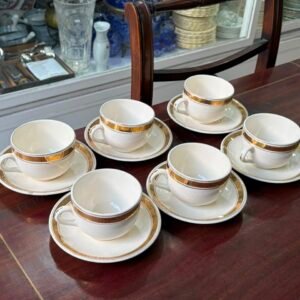 Juego de 6 dúos de té