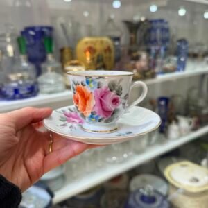 Dúo de café porcelana tsuji