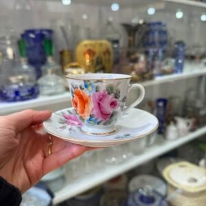 Dúo de café porcelana tsuji