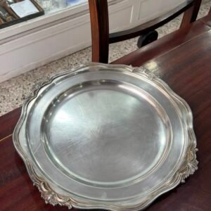 Fuente redonda platería