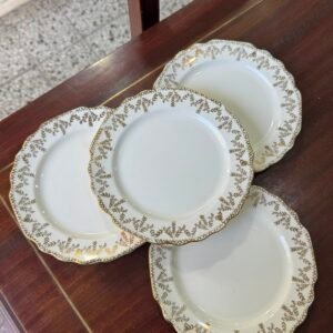Juego de 6 platos de postre o pan ingleses
