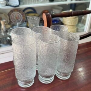 Juego de 6 vasos altos wirkkala