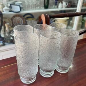 Juego de 6 vasos altos wirkkala