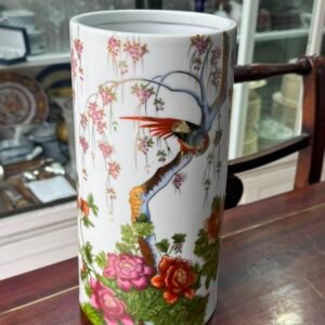 Florero porcelana tsuji pintado a mano