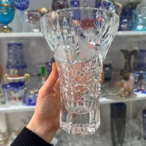 Florero de cristal súper tallado estilo BACCARAT