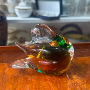 Pato de cristal de murano