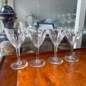 Set de 4 copas de cristal