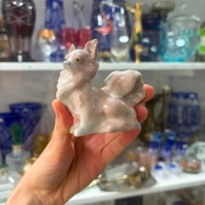 Perro de porcelana lladro
