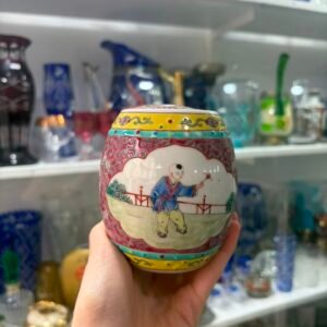 Contenedor de hebras oriental
