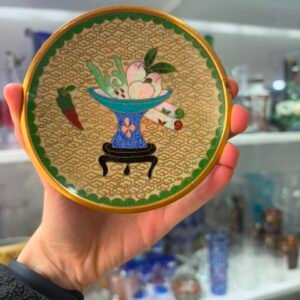 Plato cloisonne