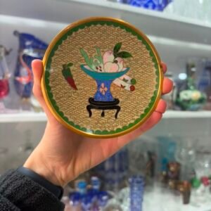 Plato cloisonne