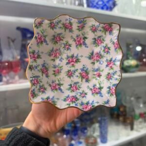 Plato o despojador porcelana bone china england ROSINA