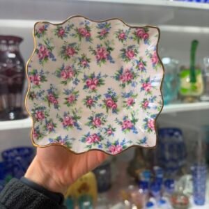 Plato o despojador porcelana bone china england ROSINA