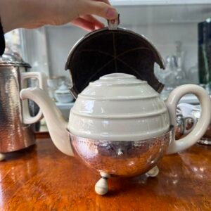 Servicio de té y café WMF aleman platería con porcelana