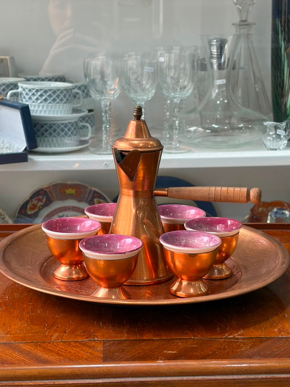 Servicio de café turco de cobre - Imagen 4