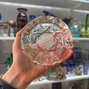 Cenicero de cristal súper tallado