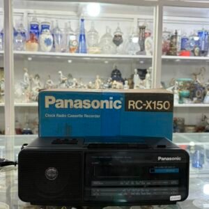 Radiograbador PANASONIC radioreloj con casetera
