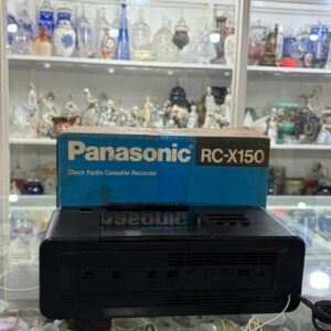 Radiograbador PANASONIC radioreloj con casetera