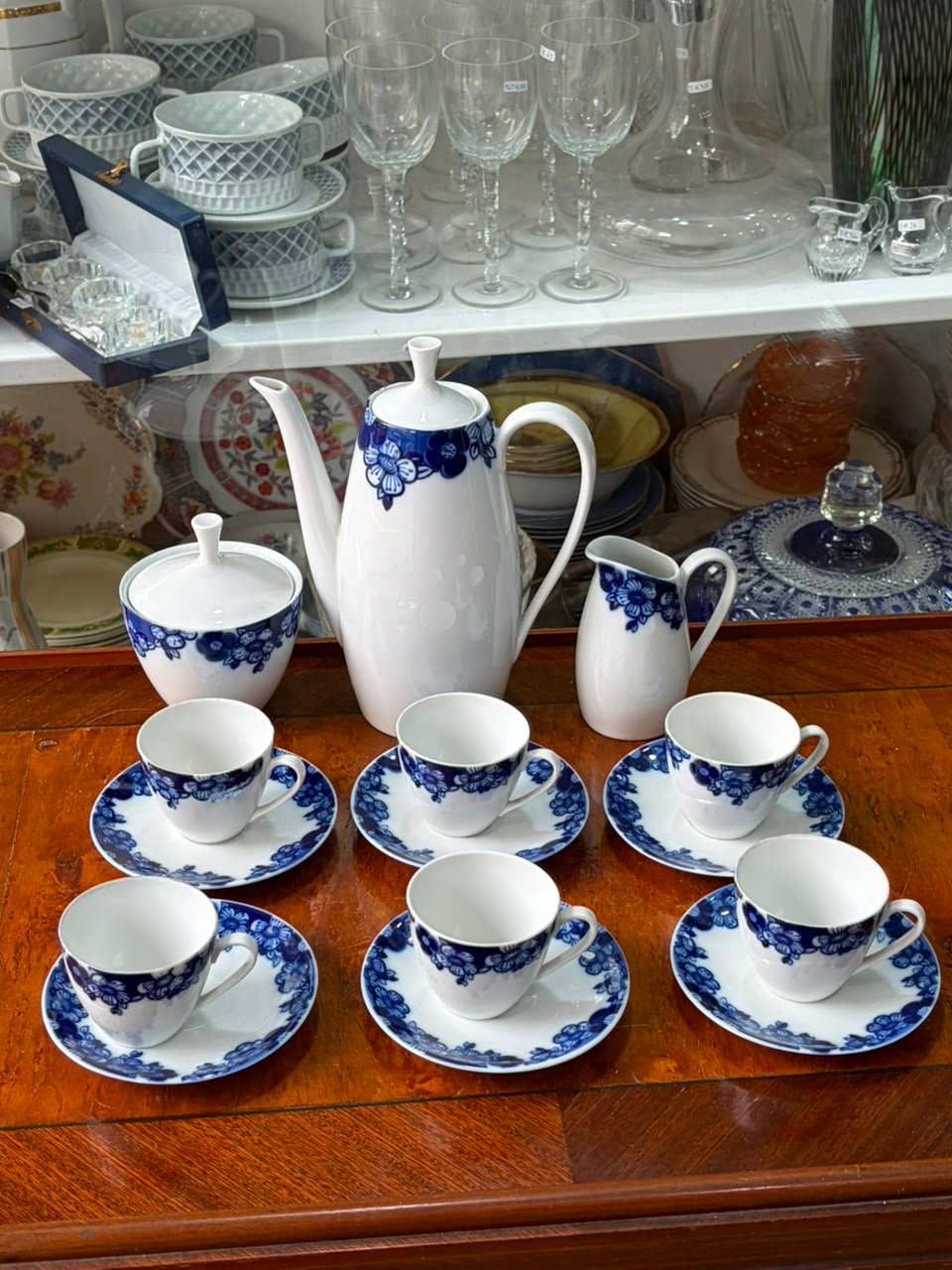 Juego de café porcelana verbano para 6 personas - Imagen 6