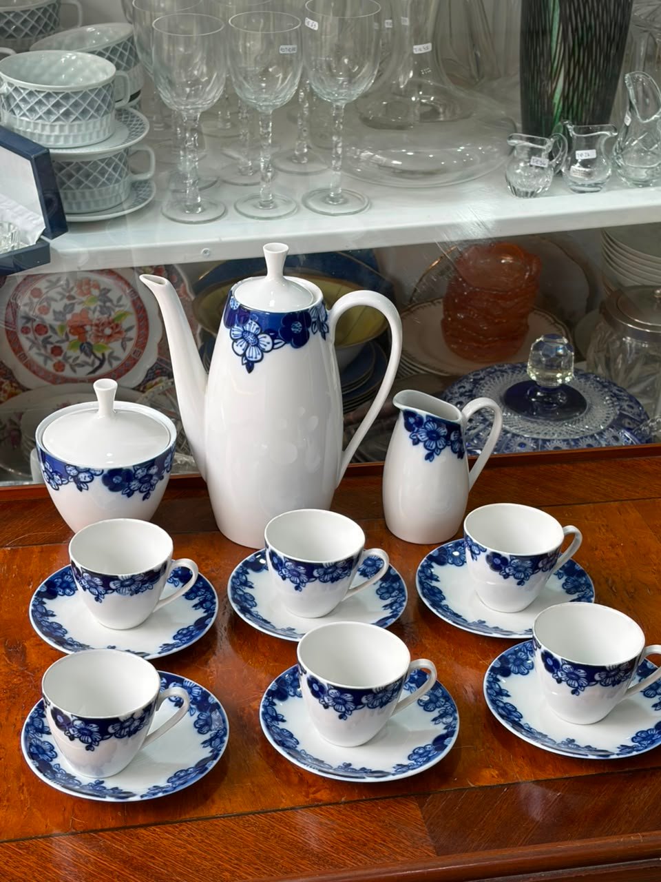 Juego de café porcelana verbano para 6 personas - Imagen 5
