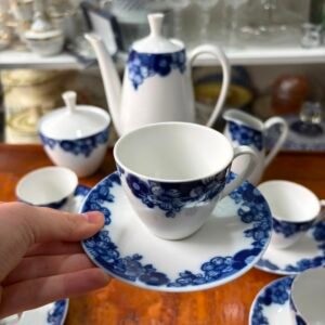 Juego de café porcelana verbano para 6 personas