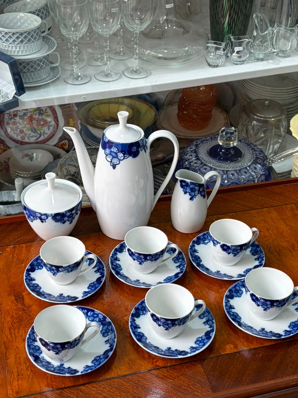 Juego de café porcelana verbano para 6 personas - Imagen 3