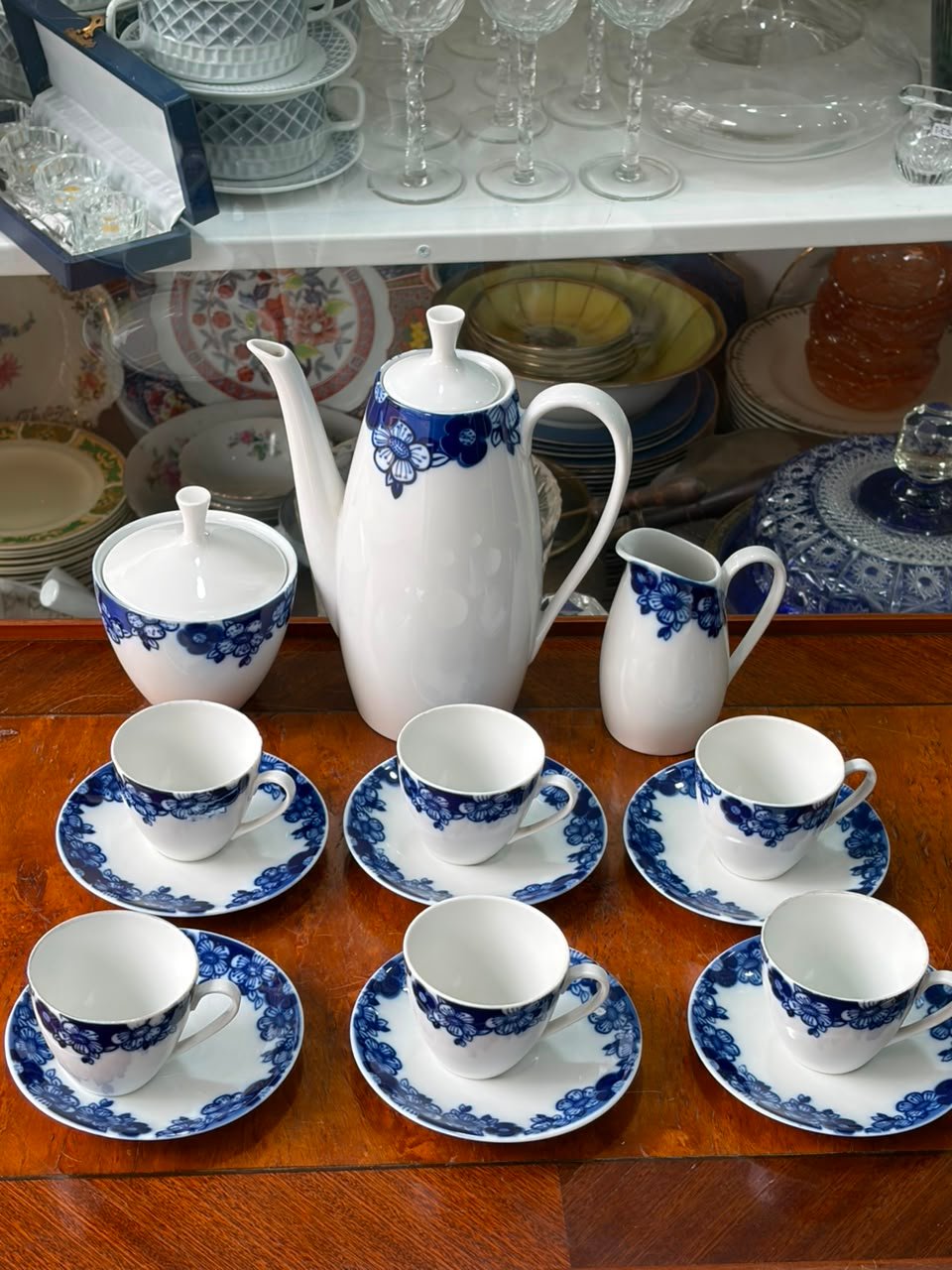 Juego de café porcelana verbano para 6 personas - Imagen 2