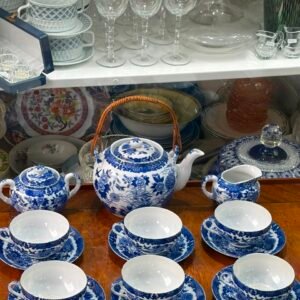 Juego de té oriental para 6 personas