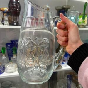 Jarra de cristal súper tallado