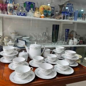 Juego de té porcelana tsuji completo para 12 personas