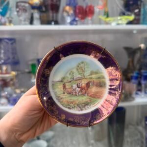 Plato porcelana verbano