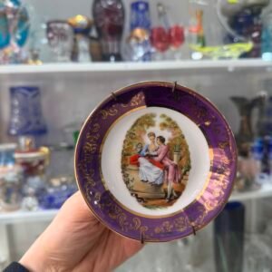Plato porcelana verbano