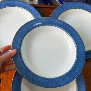 Set de 4 platos hondos ingleses