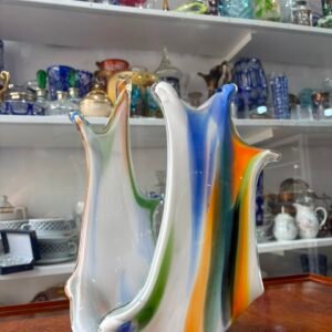 Centro de mesa de cristal de murano