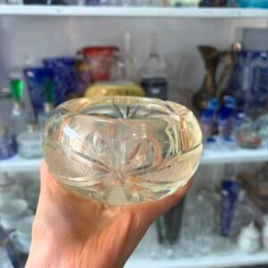 Cenicero de cristal súper tallado