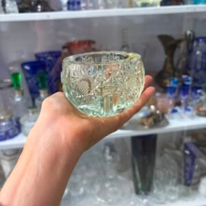 Cenicero de cristal súper tallado
