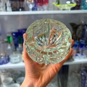 Cenicero de cristal súper tallado