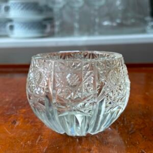 Cenicero de cristal súper tallado