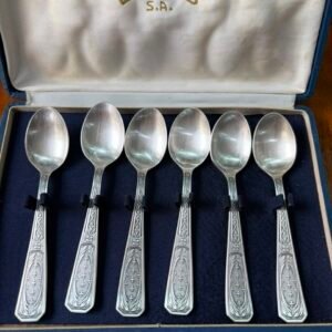 Juego de 6 cucharas de té PLATA LAPPAS