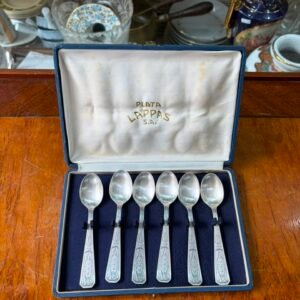 Juego de 6 cucharas de té PLATA LAPPAS