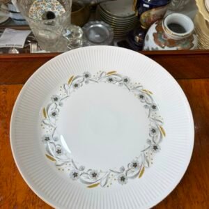 Fuente redonda porcelana verbano