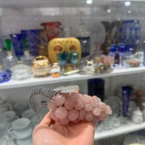 Uvas de marmol rosas
