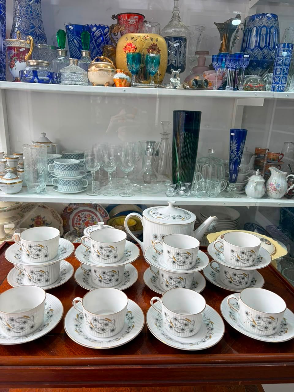 Juego de té porcelana verbano para 12 personas - Imagen 6
